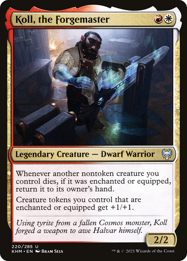 Koll, le maître forgeron (KHM-220) - Kaldheim Foil