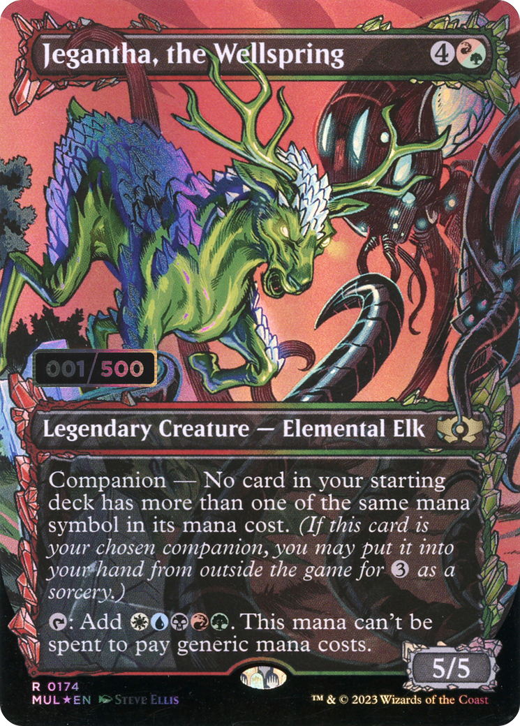 Jegantha, la Source (MUL-174Z) - Multiverse Legends : (Vitrine) (Sans bordure) Foil