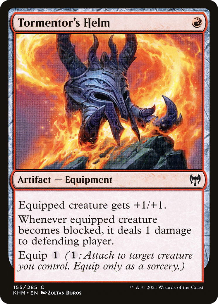 Heaume du tourmenteur (KHM-155) - Kaldheim Foil