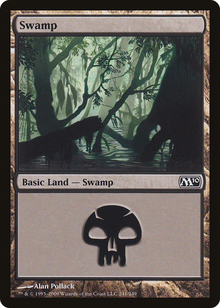 Swamp (241) (M10-241) - Magic 2010