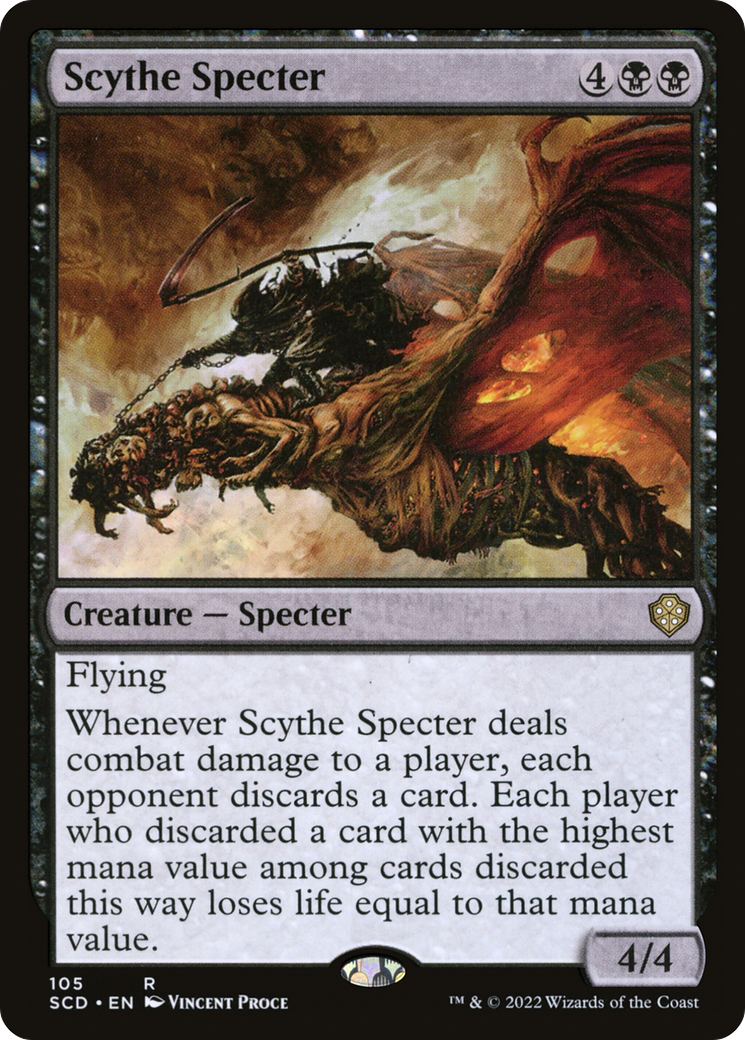 Spectre Scythe (SCD-105) - Decks de commandant de départ