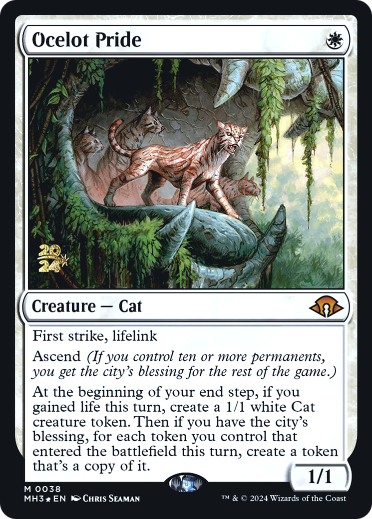 Ocelot Pride (PMH3-38S) - Promotions Modern Horizons 3