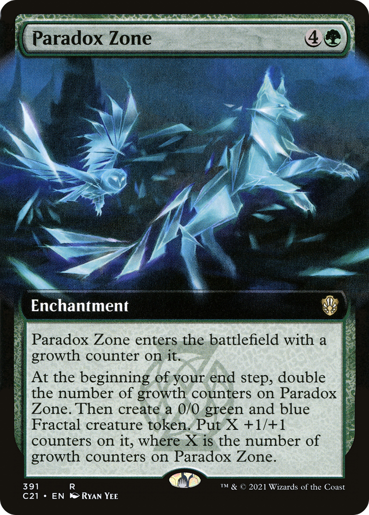 Paradox Zone (C21-391) - Commander 2021 : (Extended Art)