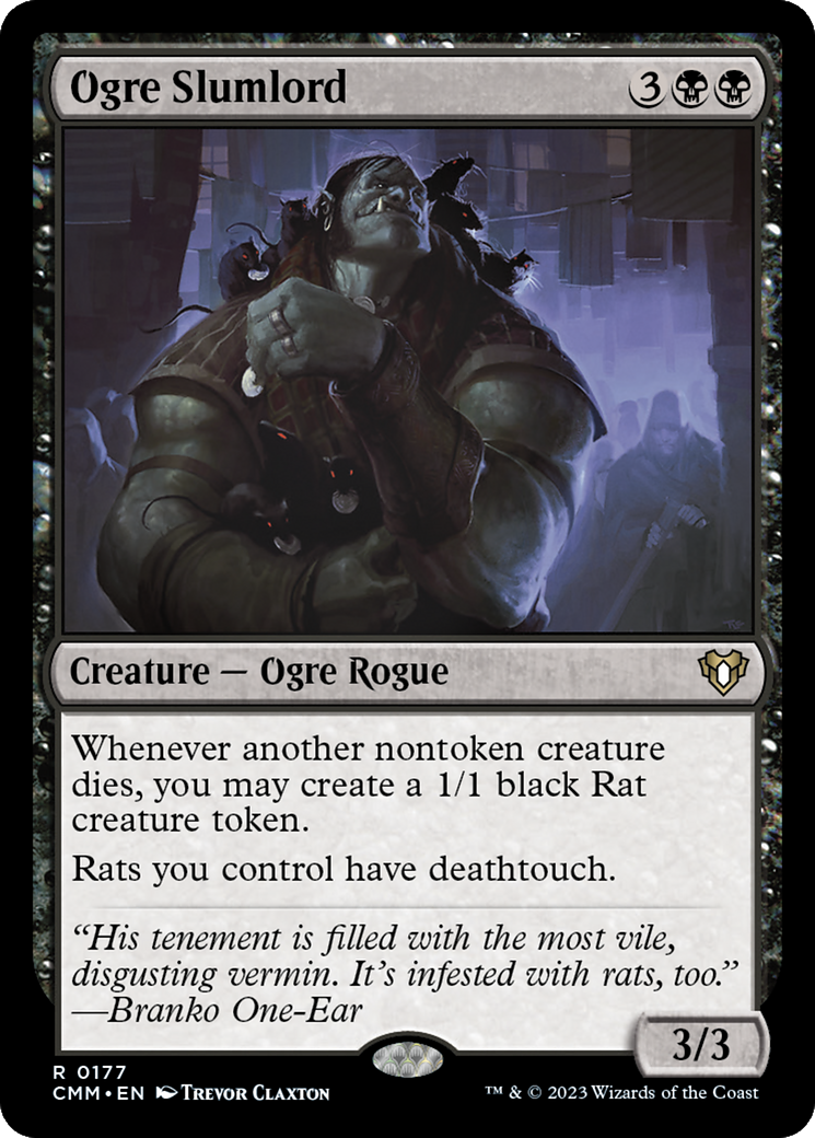 Ogre Slumlord (CMM-177) - Commander Masters