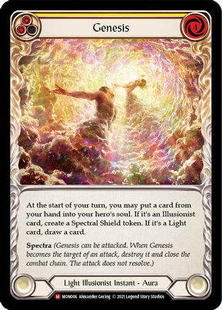 Genesis (MON006) - Monarch Unlimited Edition Rainbow Foil