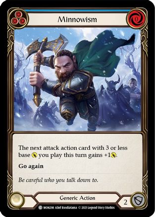Minnowism (Blue) (MON298) - Monarch Unlimited Edition