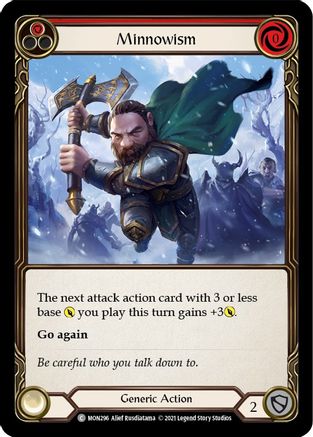 Minnowism (Red) (MON296) - Monarch 1st Edition