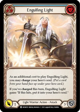 Engulfing Light (Blue) (MON050) - Monarch 1st Edition