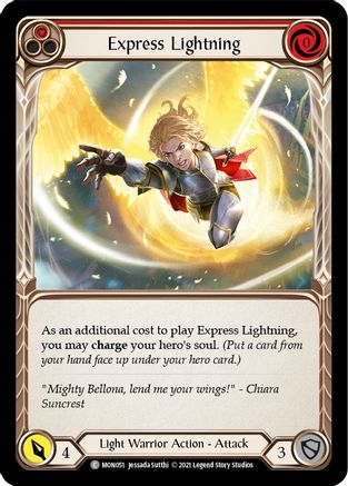 Express Lightning (Red) (MON051) - Monarch 1st Edition