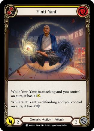 Yinti Yanti (jaune) (MON291) - Monarch Unlimited Edition Rainbow Foil