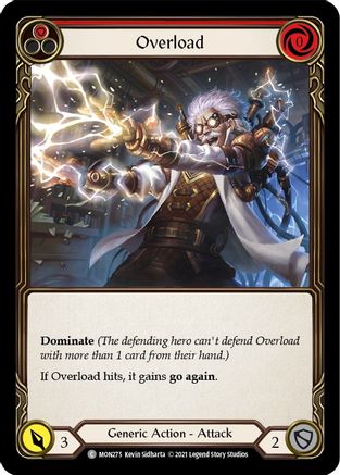 Overload (Red) (MON275) - Monarch Unlimited Edition