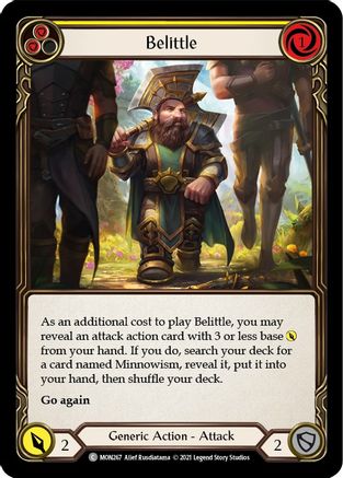 Belittle (Yellow) (MON267) - Monarch Unlimited Edition