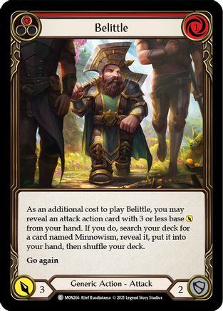 Belittle (Red) (MON266) - Monarch 1st Edition