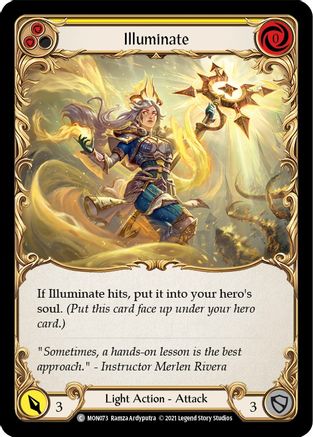 Illuminate (Yellow) (MON073) - Monarch 1st Edition