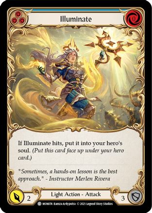 Illuminate (Blue) (MON074) - Monarch 1st Edition