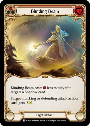 Blinding Beam (Red) (MON084) - Monarch Unlimited Edition