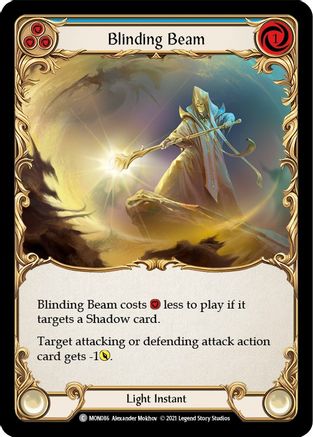 Blinding Beam (Blue) (MON086) - Monarch Unlimited Edition