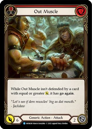 Out Muscle (Red) (MON248) - Monarch 1st Edition