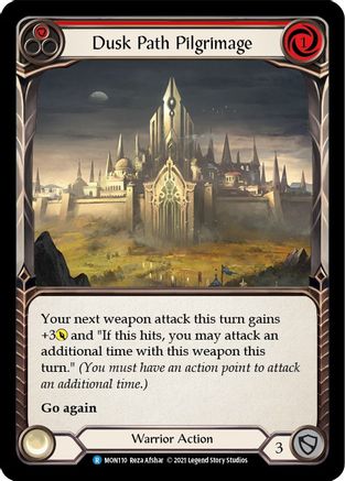 Dusk Path Pilgrimage (Red) (MON110) - Monarch Unlimited Edition