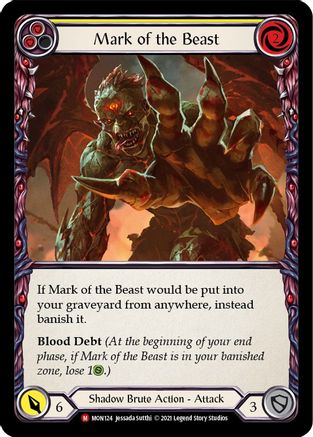 Mark of the Beast (MON124) - Monarch Unlimited Edition