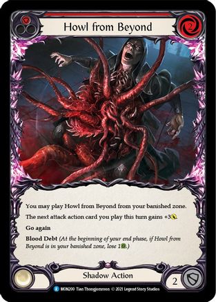 Howl from Beyond (Red) (MON200) - Monarch Unlimited Edition