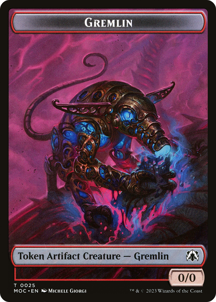 Gremlin (TMOC-025) - March of the Machine Commander Tokens