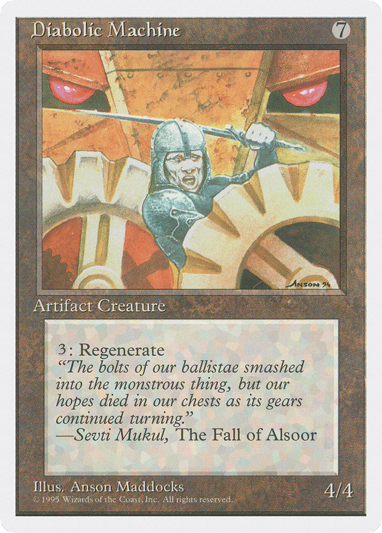 Diabolic Machine (4ED-314) - Quatrième édition