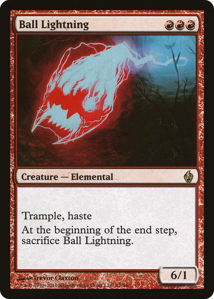 Ball Lightning (PD2-012) - Premium Deck Series: Fire and Lightning Foil