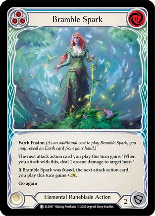Bramble Spark (bleu) (ELE087) - Tales of Aria, 1re édition