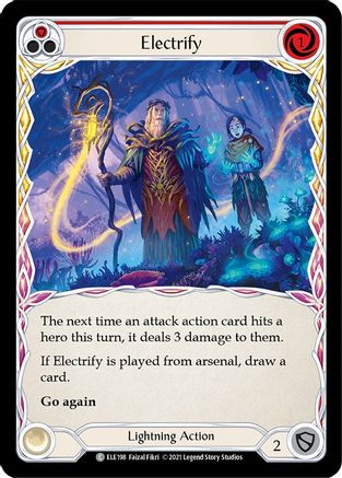 Électrifier (Rouge) (ELE198) - Tales of Aria 1re édition