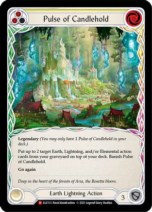 Pulse of Candlehold (ELE113) - Tales of Aria Édition illimitée Rainbow Foil