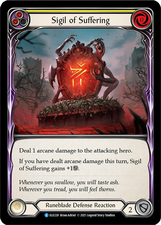 Sigil of Suffering (Yellow)