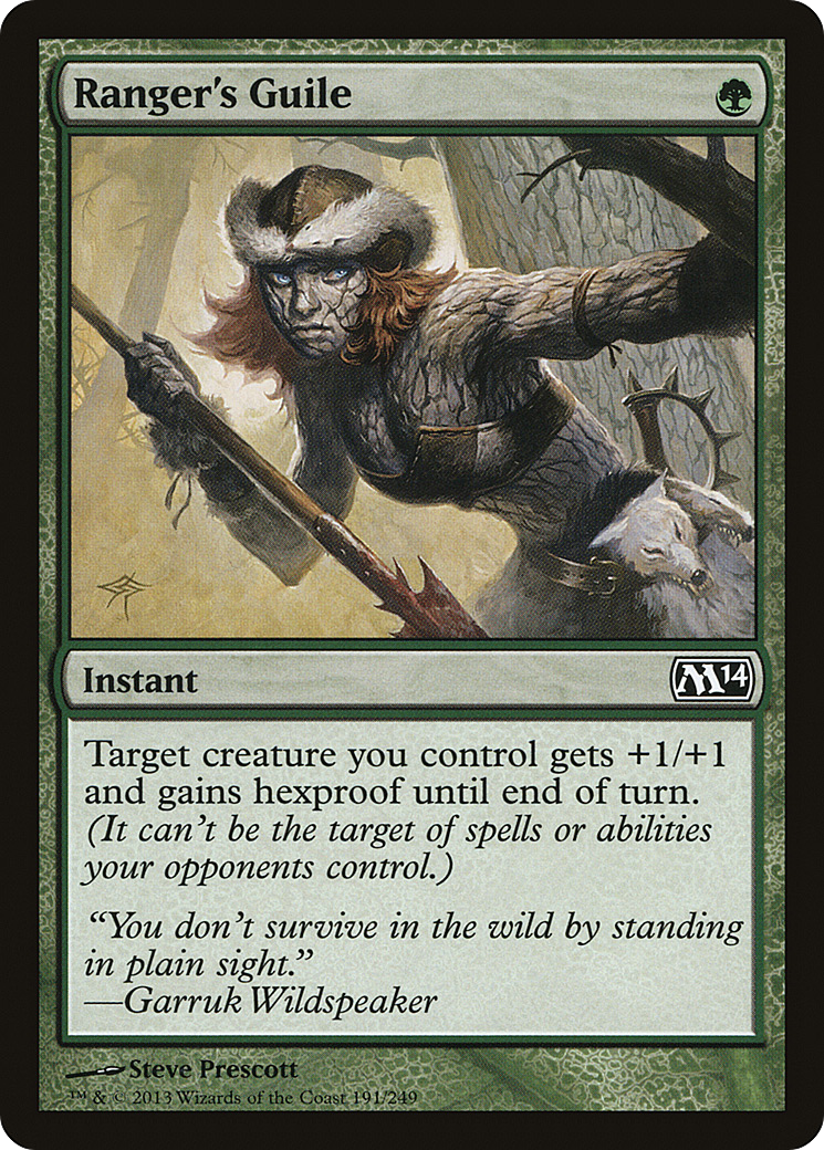 Ranger's Guile (M14-191) - Magic 2014