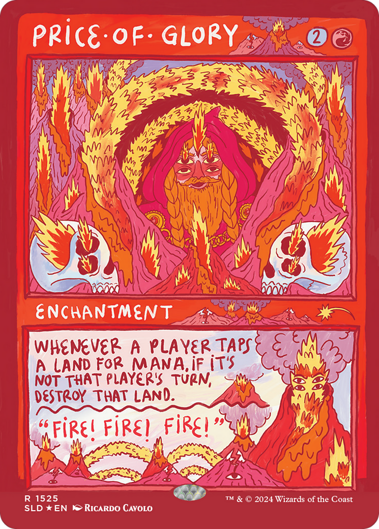 Price of Glory (Rainbow Foil) (SLD-1525) - Secret Lair Drop Foil
