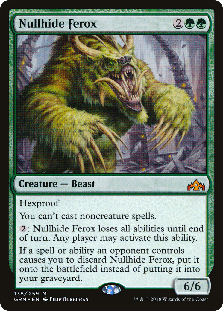 Ferox Peau-Nu (GRN-138) - Guildes de Ravnica