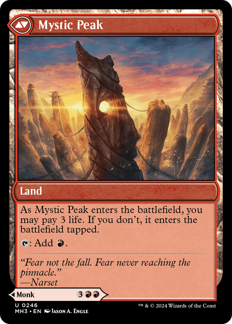 Moine du Pinacle // Pic Mystique (MH3-246) - Horizons Modernes 3 Foil
