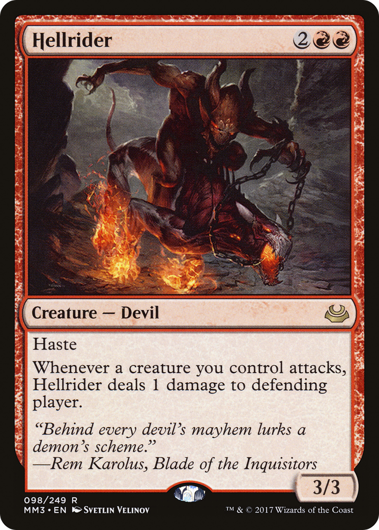 Hellrider (MM3-098) - Modern Masters 2017
