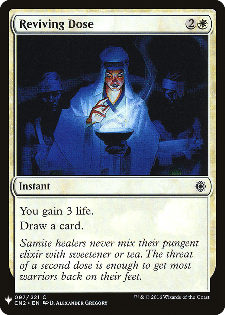 Reviving Dose (LIST-CN2-97) - The List