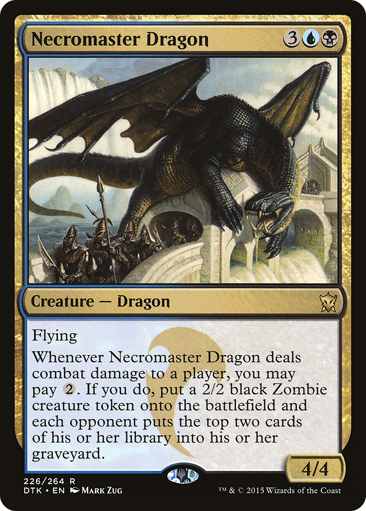 Dragon Nécromancien (DTK-226) - Dragons de Tarkir Foil