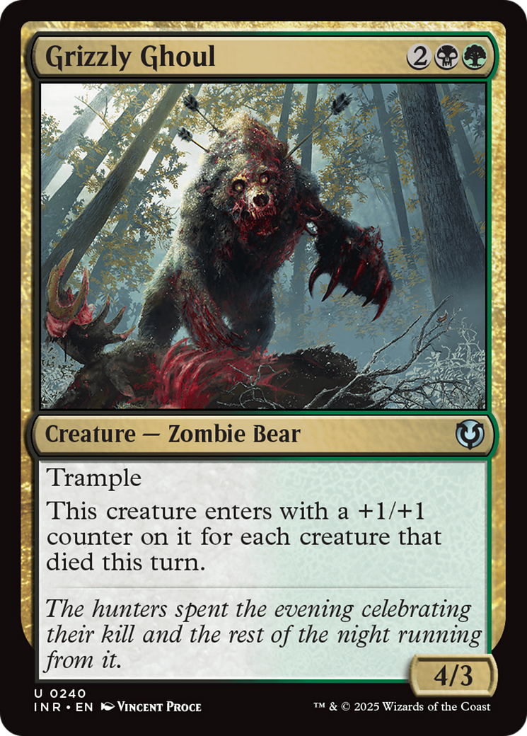 Grizzly Ghoul (240 INR) - Innistrad Remasterisé