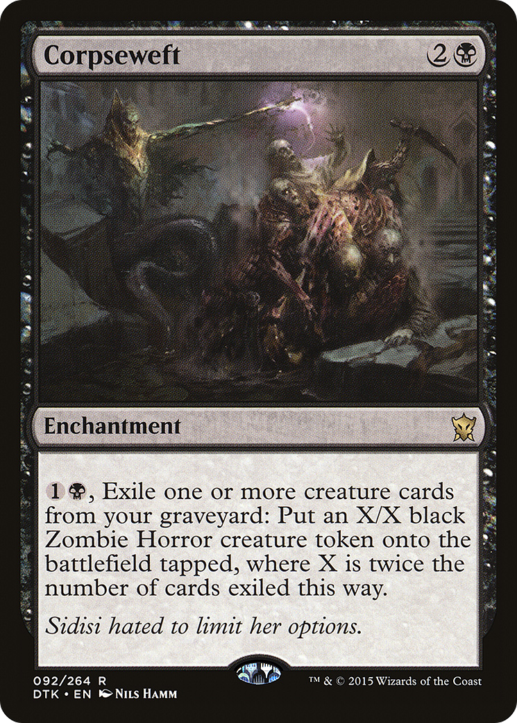 Corpseweft (DTK-092) - Dragons de Tarkir Foil