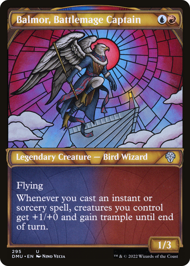 Balmor, Battlemage Captain (Showcase) (DMU-295) - Dominaria United: (Showcase)