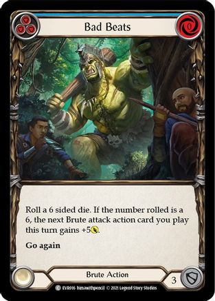 Bad Beats (Bleu) (EVR016) - Everfest 1re édition