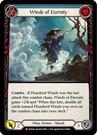 Vents d'Éternité (EVR040) - Feuille arc-en-ciel Everfest 1re édition