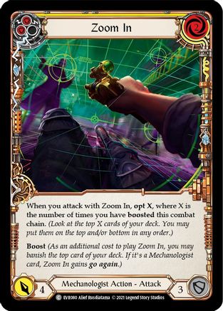 Zoom avant (jaune) (EVR080) - Everfest 1re édition