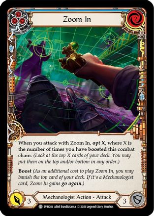 Zoom avant (bleu) (EVR081) - Everfest 1re édition