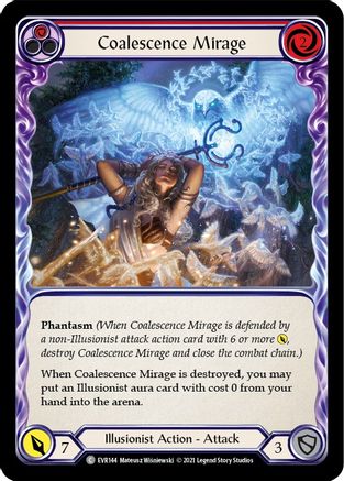 Coalescence Mirage (Rouge) (EVR144) - Everfest 1ère édition Rainbow Foil