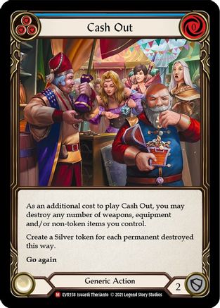 Cash Out (EVR158) - Everfest 1ère édition Rainbow Foil