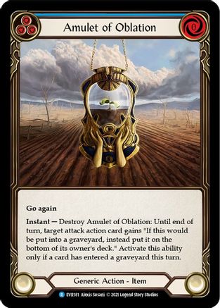 Amulette d'Oblation (EVR181) - Everfest 1re édition Cold Foil
