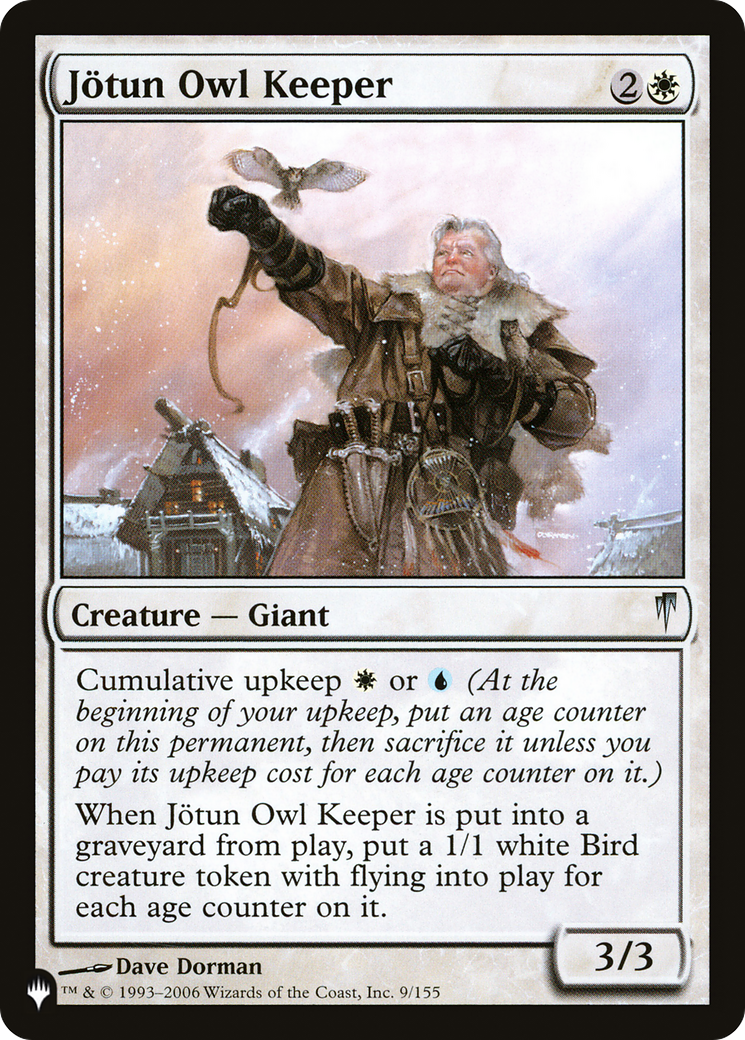 Jötun Owl Keeper (LIST-CSP-9) - The List